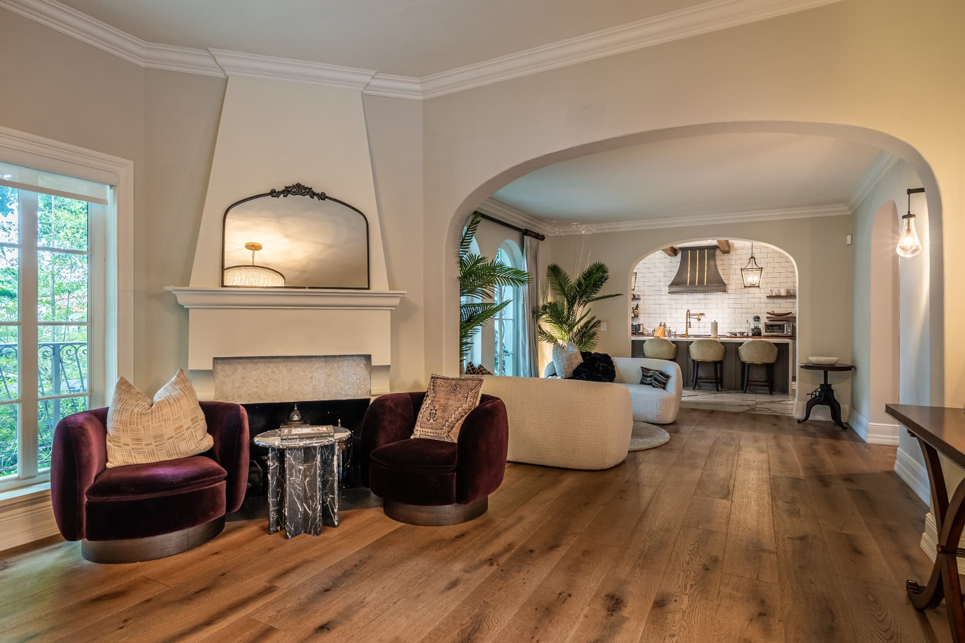Velvet Fireplace Lounge — Coral Gables