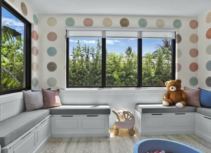 Polka Dot Window Nook — South Beach