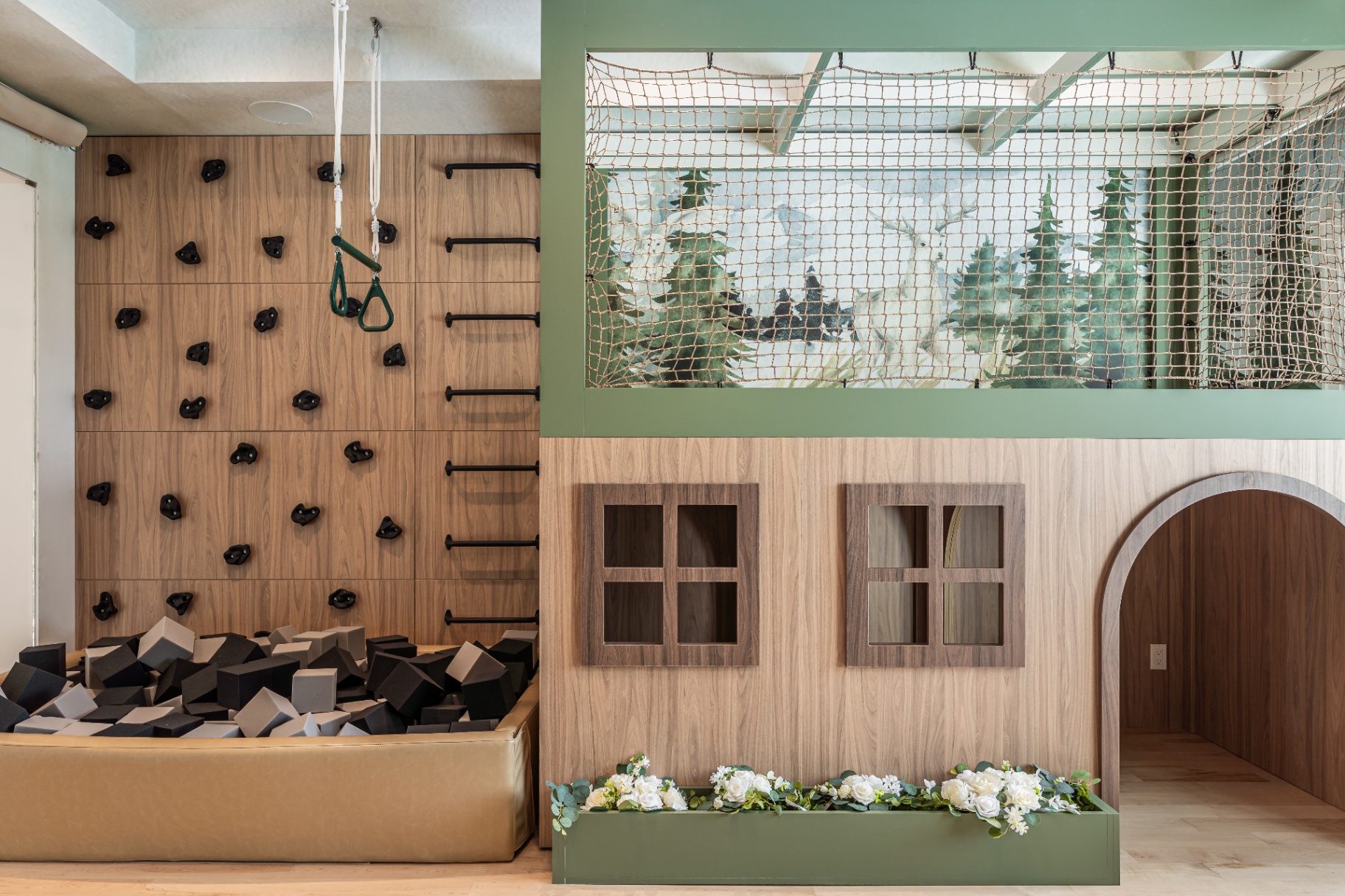 Climbing Wall & Treehouse — Delray Beach