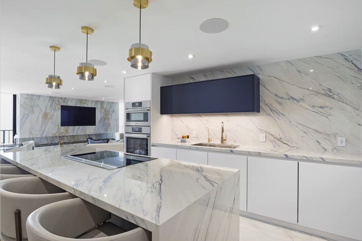 Calacatta Chef's Kitchen — South Beach