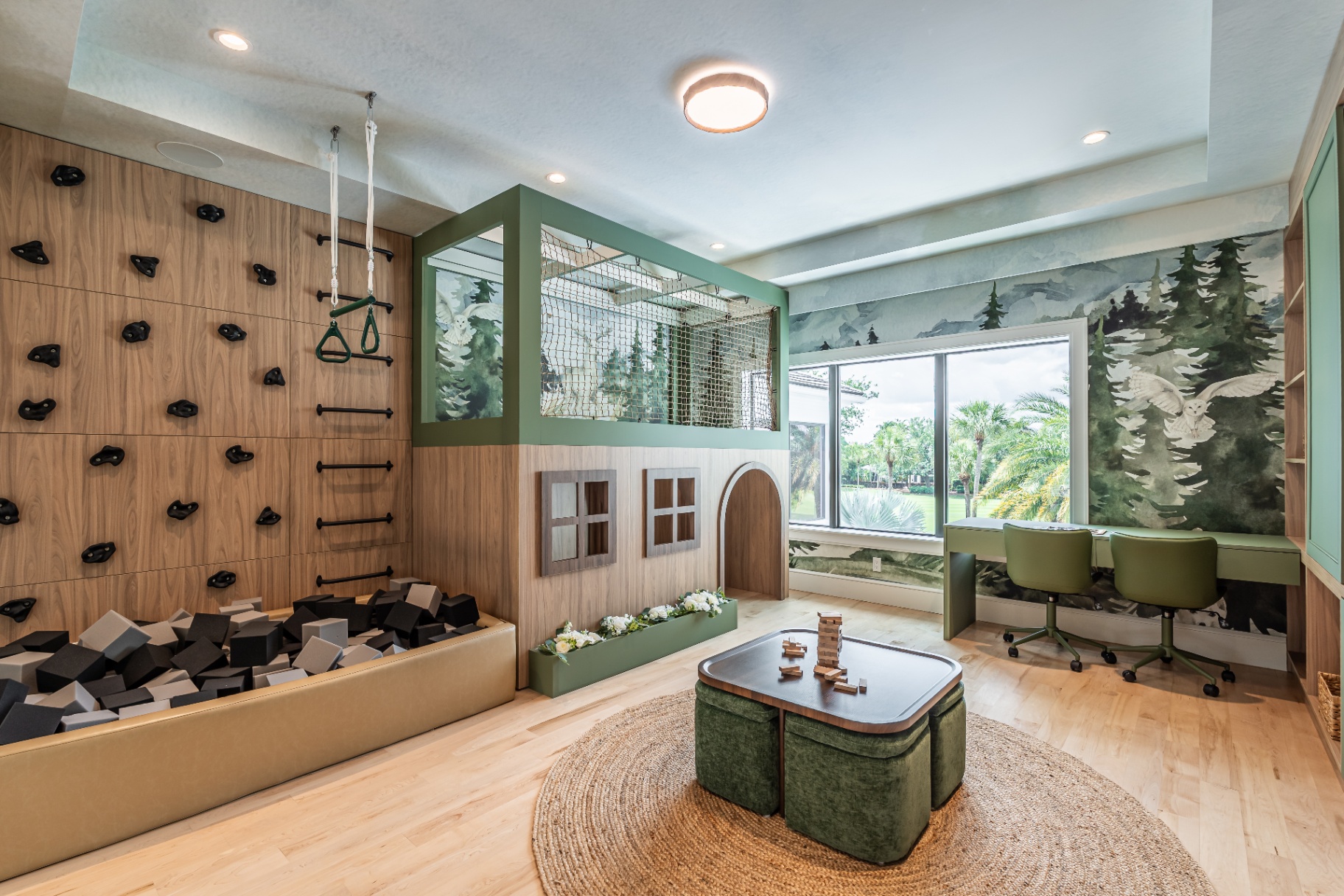 Enchanted Forest Playroom — Delray Beach